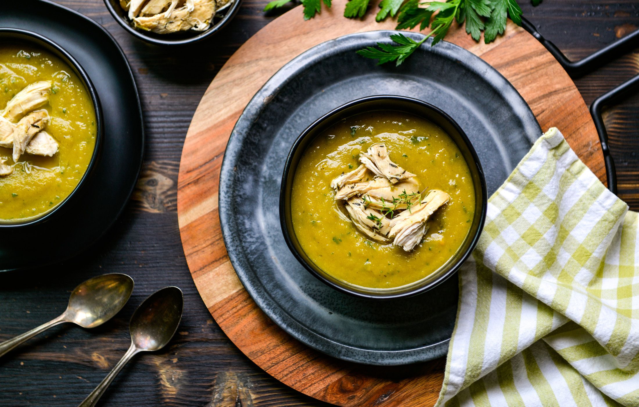 CELERIAC-CARROT-CHICKEN SOUP-1