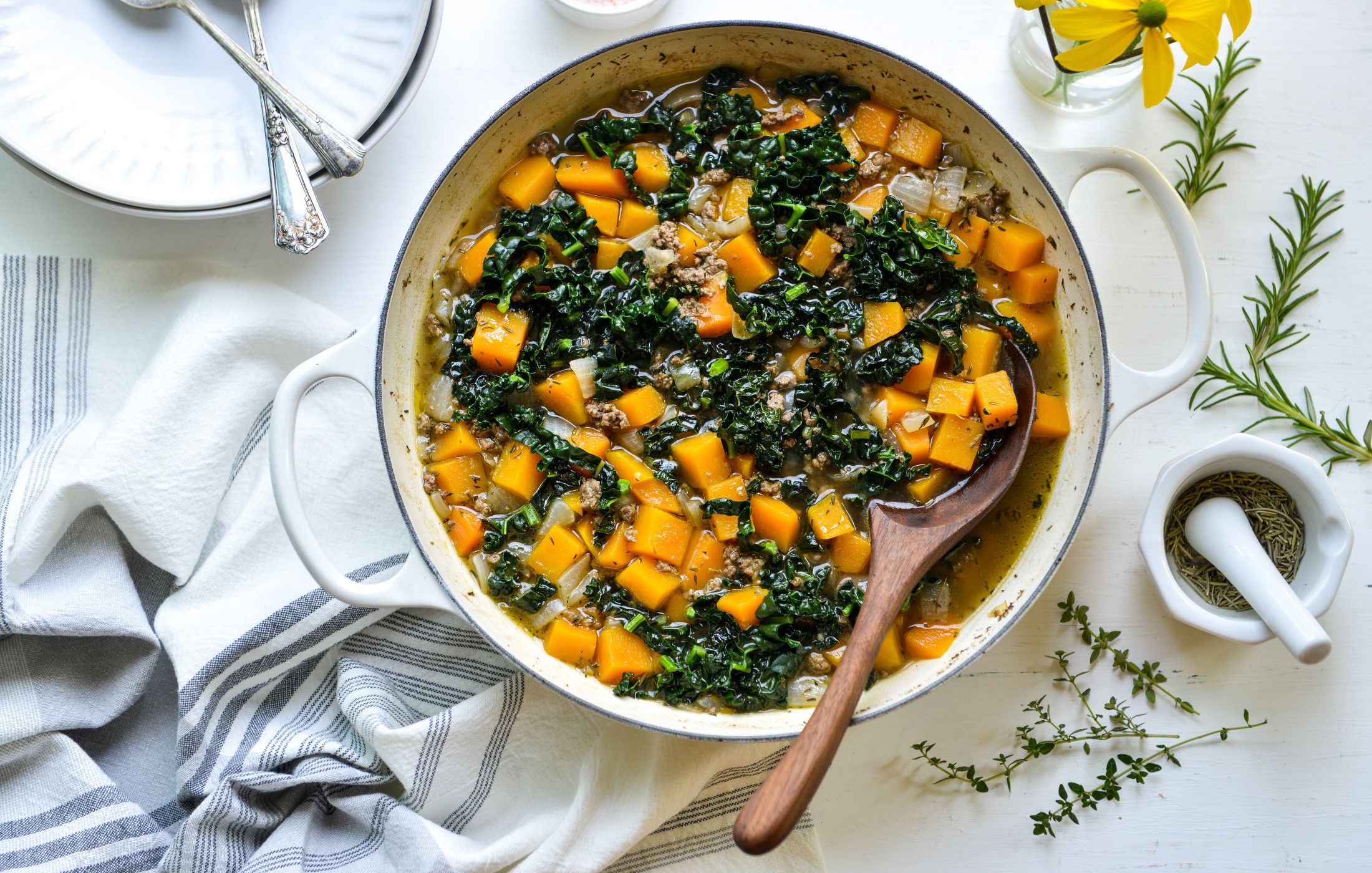 HERBED BEEF AND BUTTERNUT SQUASH STEW-1