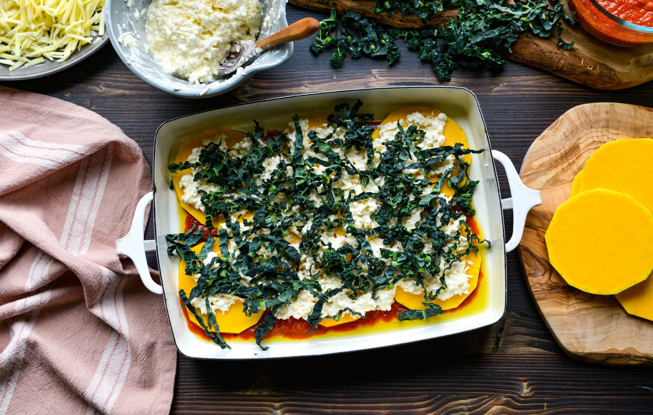 VEGETARIAN BUTTERNUT SQUASH LASAGNA-6