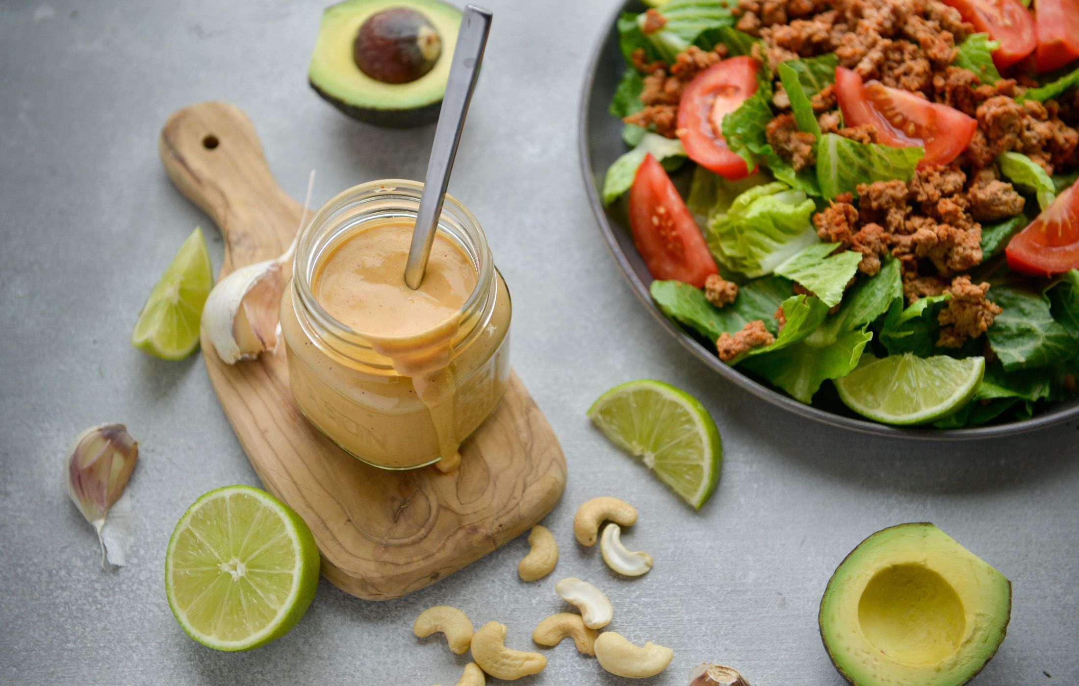 Creamy Chipotle-Lime Dressing