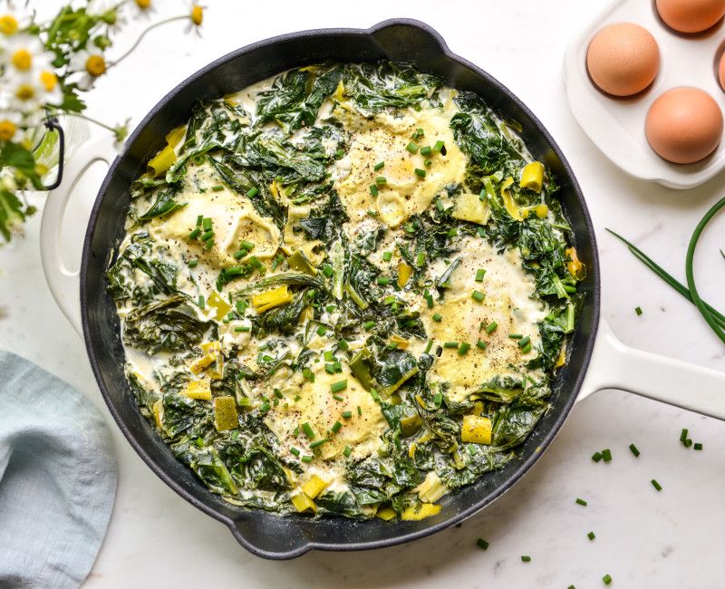 CREAMY GREENS AND EGGS DAIRY-FREE-1