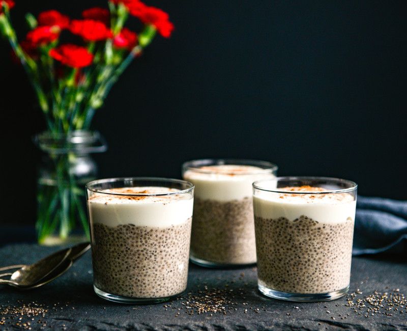 EGGNOG CHIA PUDDING DAIRY-FREE SUGAR-FREE-1