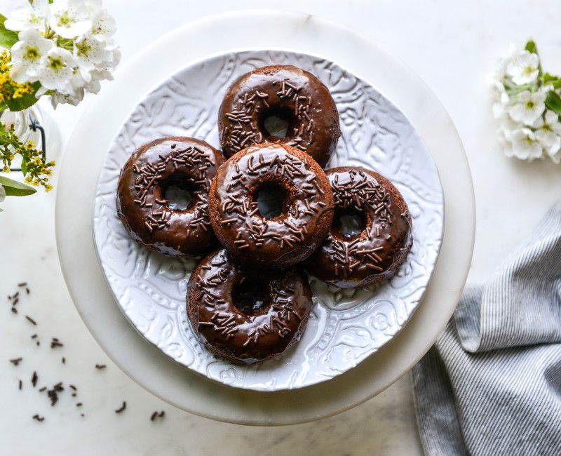 GLUTEN-FREE EGG-FREE CHOCOLATE DONUTS-1