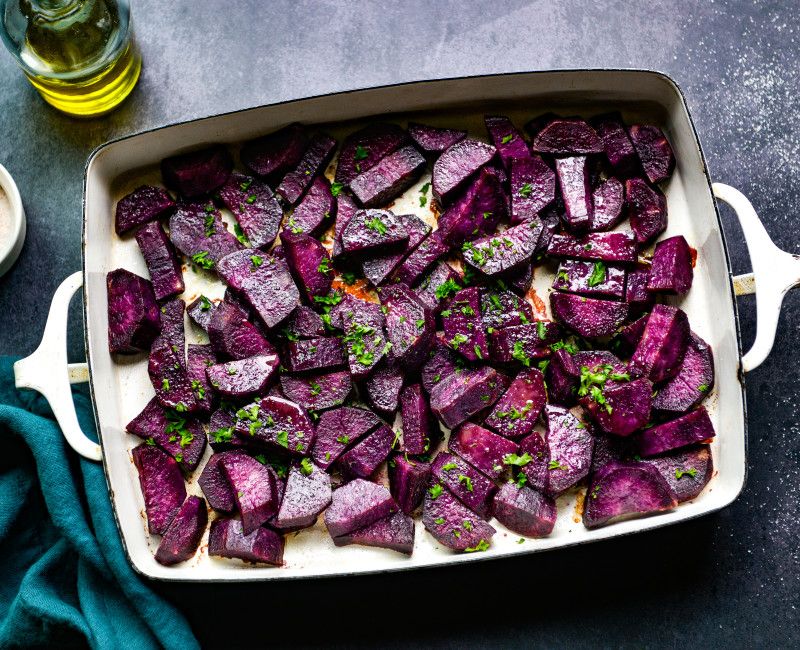 ROASTED PURPLE SWEET POTATOES-2