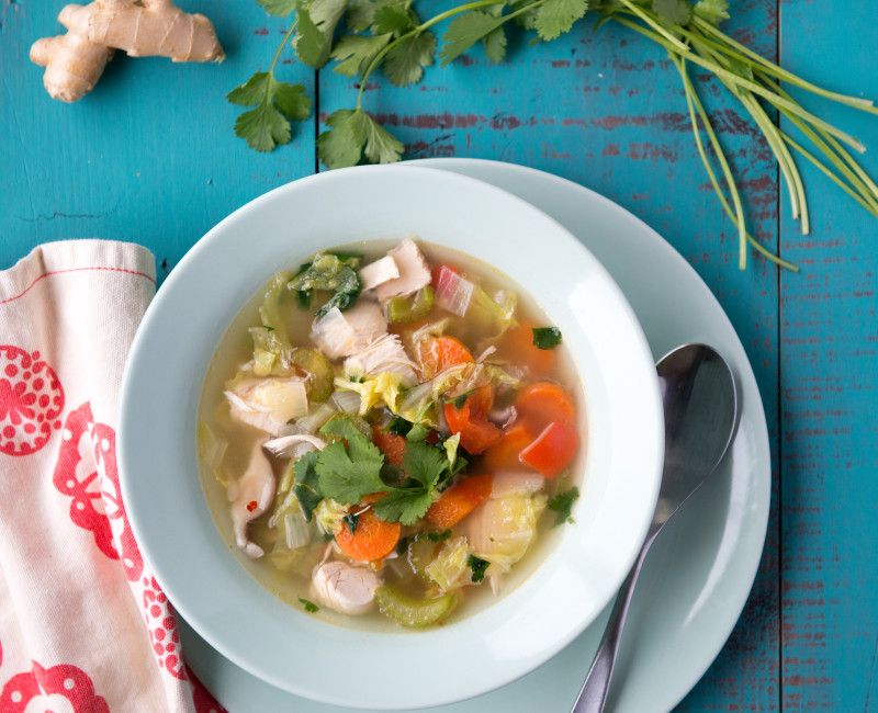 super immune-boosting chicken soup-1