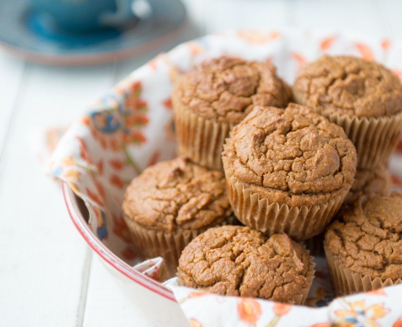 Paleo Grain-Free Sweet Potato Spice Muffins